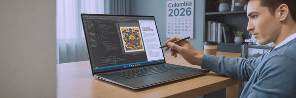 Laptop refurbished Colombia 2026 ideal según presupuesto para estudio, trabajo y alto rendimiento