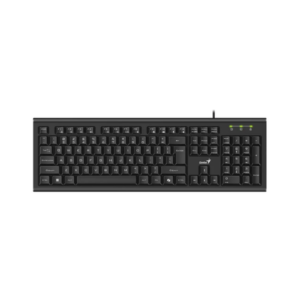 Teclado Genius KB-113 alámbrico, compacto y preciso, ideal para oficina, estudio y uso diario